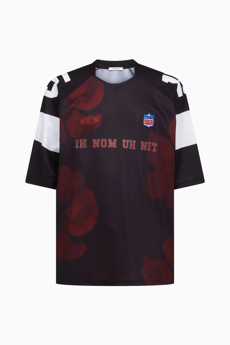 Floral Accent Sports Jersey Ih Nom Uh Nit IH NOM UH NIT t-shirt.