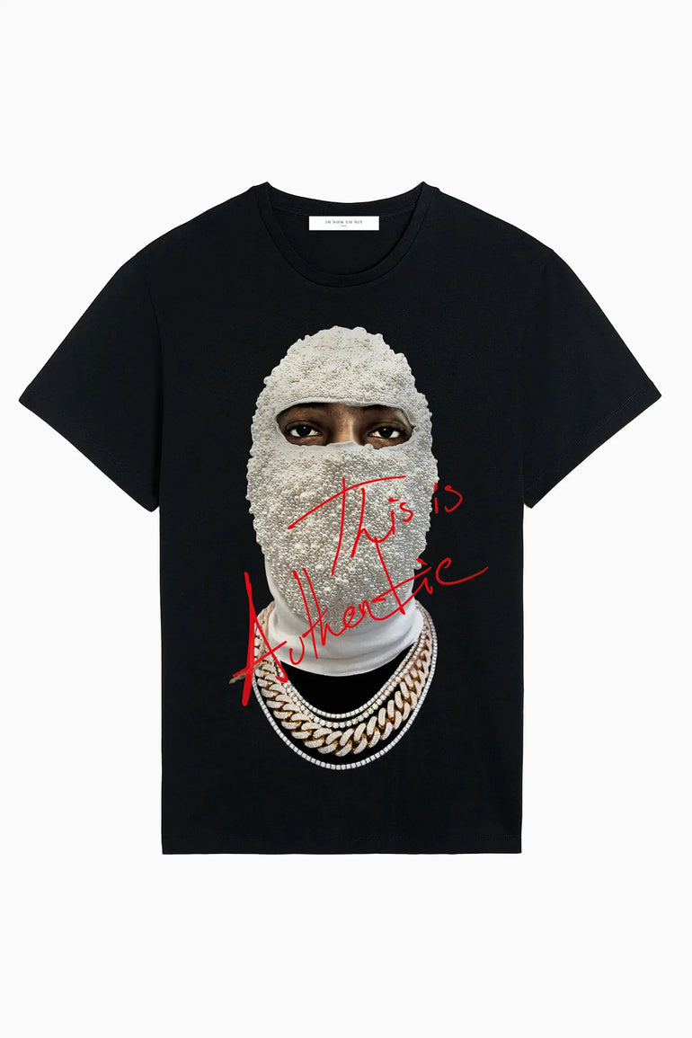 "This Is Authentic" Mask T-Shirt IH NOM UH NIT IH NOM UH NIT t-shirt.