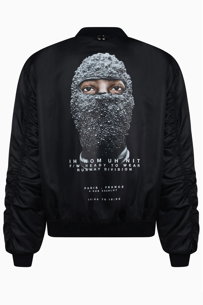 Oversized Mask Bomber Jacket Ih Nom Uh Nit IH NOM UH NIT OUTWEAR.