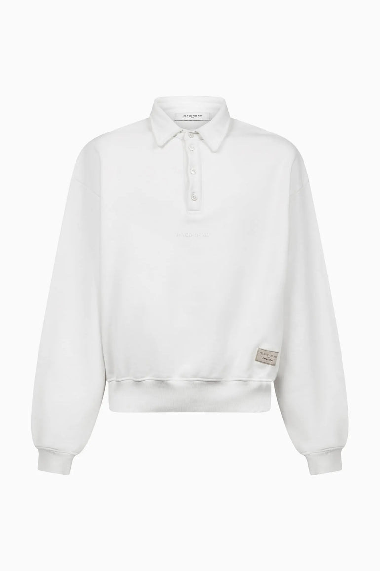 Fleece Polo Shirt with Silicone Logo Ih Nom Uh Nit IH NOM UH NIT t-shirt.