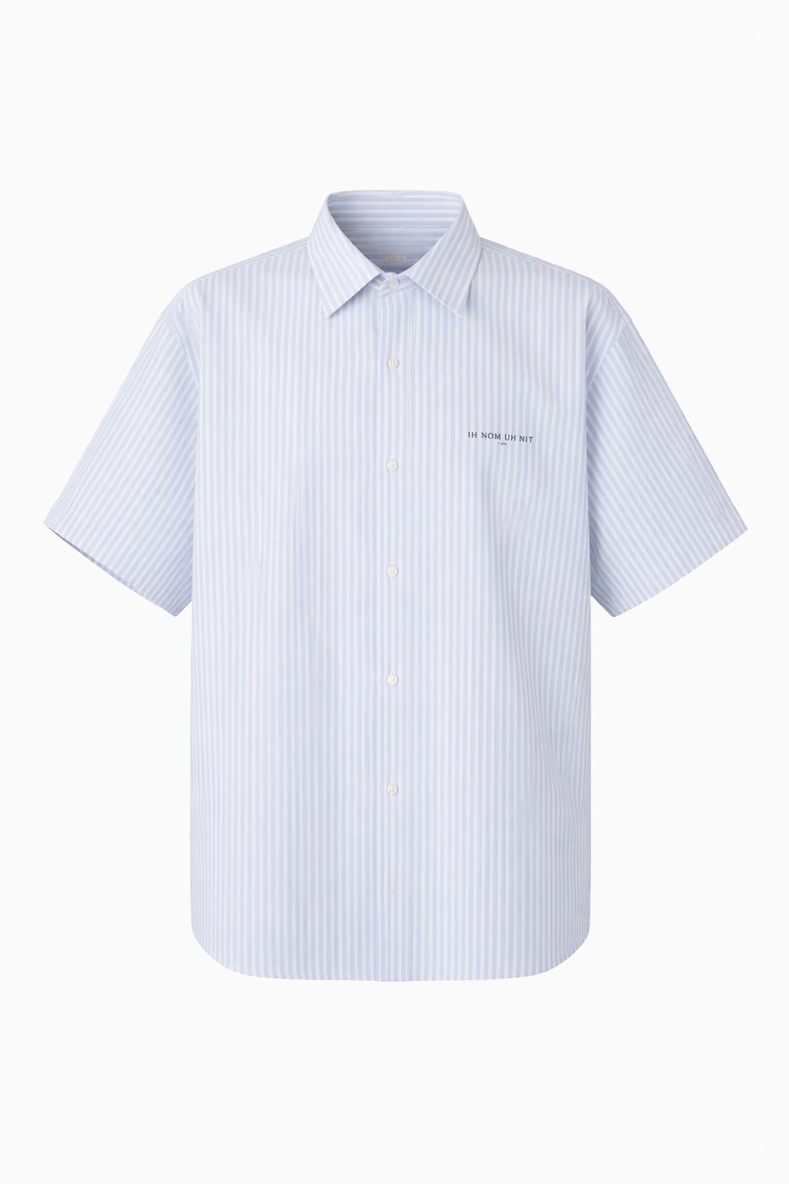 IH NOM UH NIT striped Authentic bowling shirt with embroidered logo