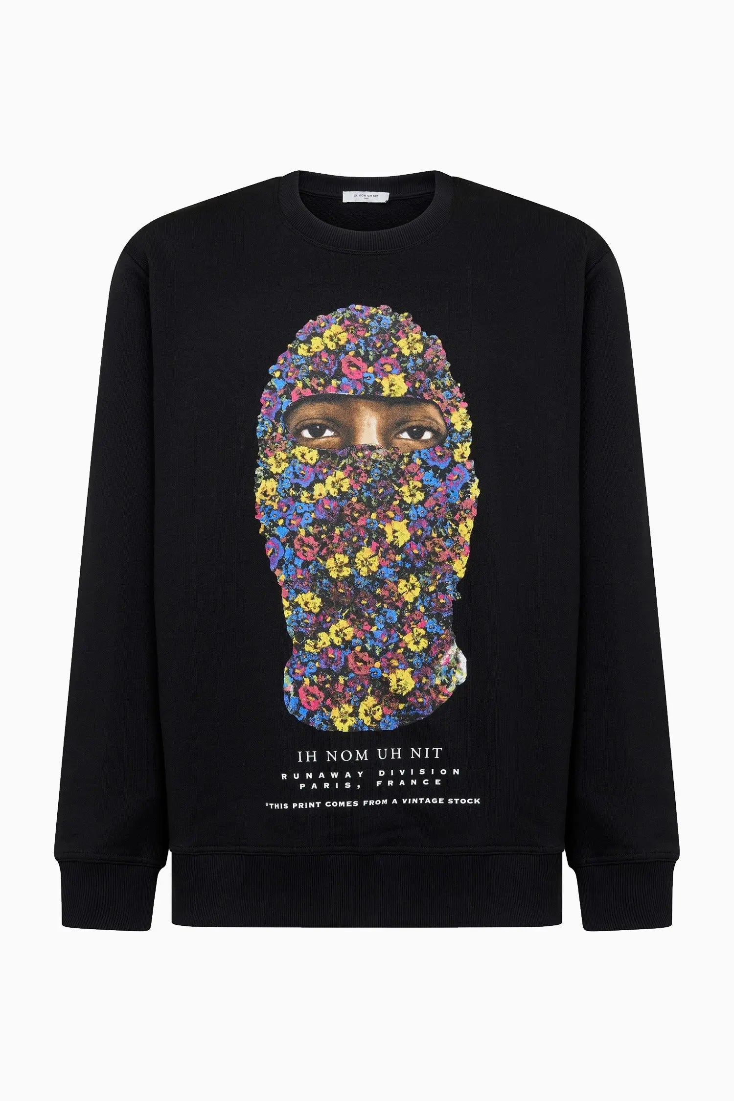 CREWNECK MULTI FLOWER Ih Nom Uh Nit IH NOM UH NIT sweater.
