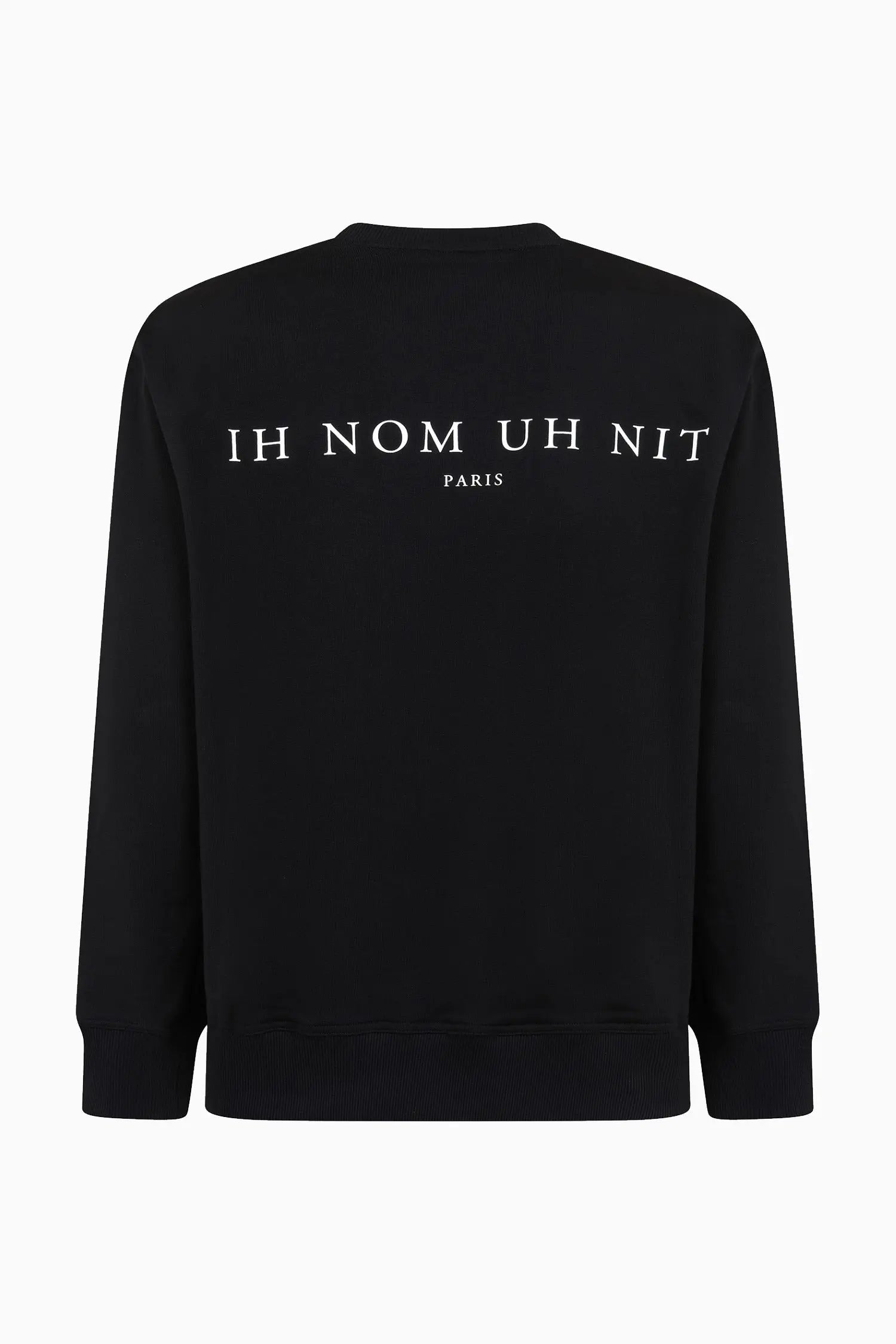 CREWNECK WITH MASK AND ROSES Ih Nom Uh Nit IH NOM UH NIT sweater.