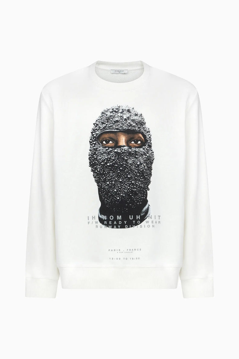 CREWNECK BLACK MASK Ih Nom Uh Nit IH NOM UH NIT sweater.