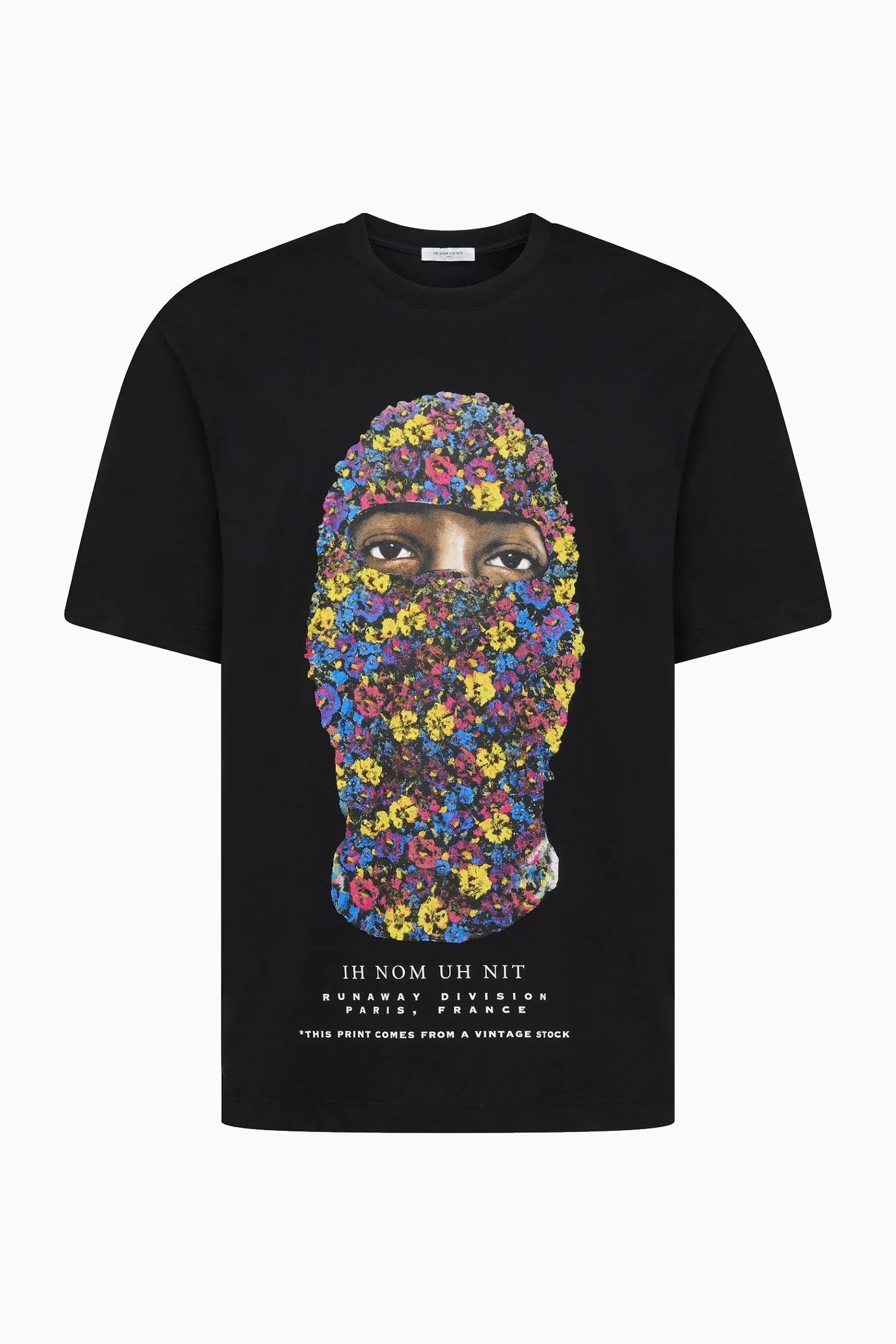 flower mask T-SHIRT Ih Nom Uh Nit IH NOM UH NIT t-shirt.
